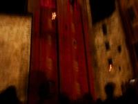 Avignon nuit 3, photographie, ville, pose longue, flou