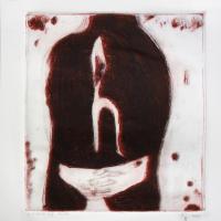 le H - gravure au Carborundum