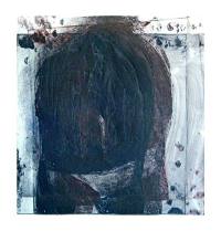 le H quintuple - gravure au carborundum et monotype