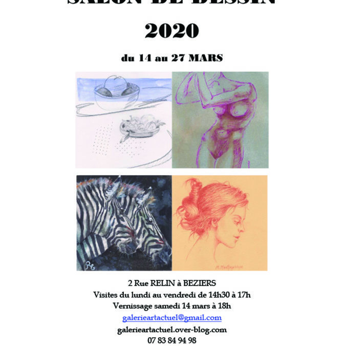 4e Salon du dessin, galerie Artactuel, Béziers