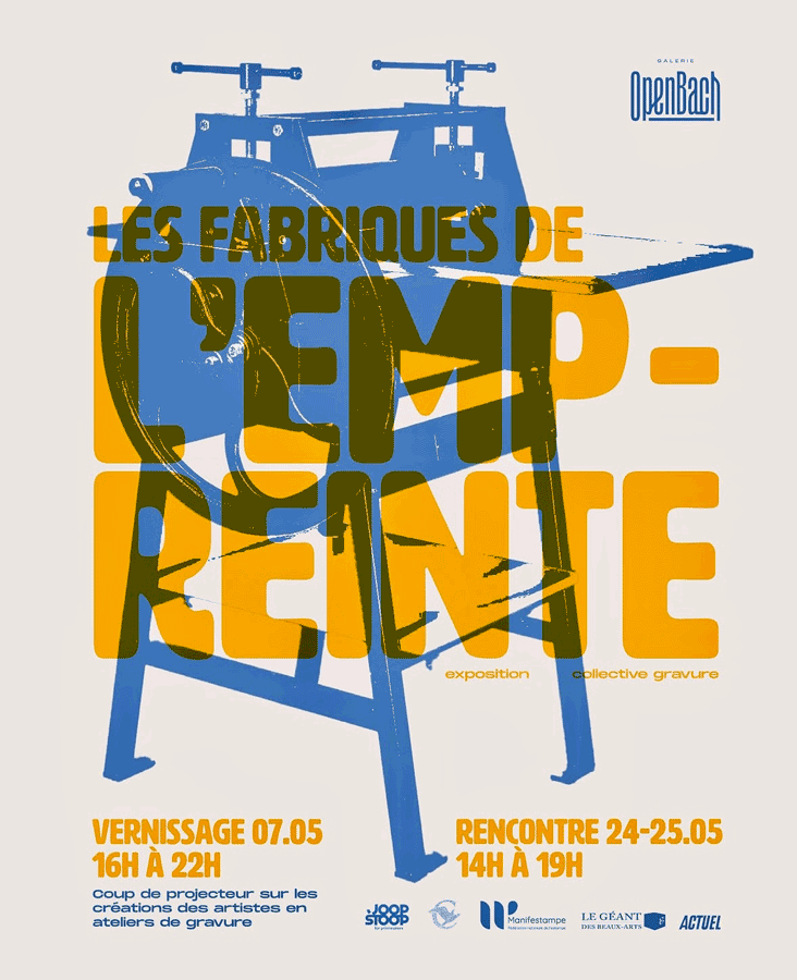 les Fabriques de l’empreinte, galerie OpenBach, Vincennes